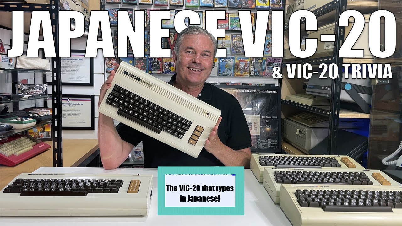 Japanese Commodore VIC-20 (VIC-1001) and VIC-20 Trivia