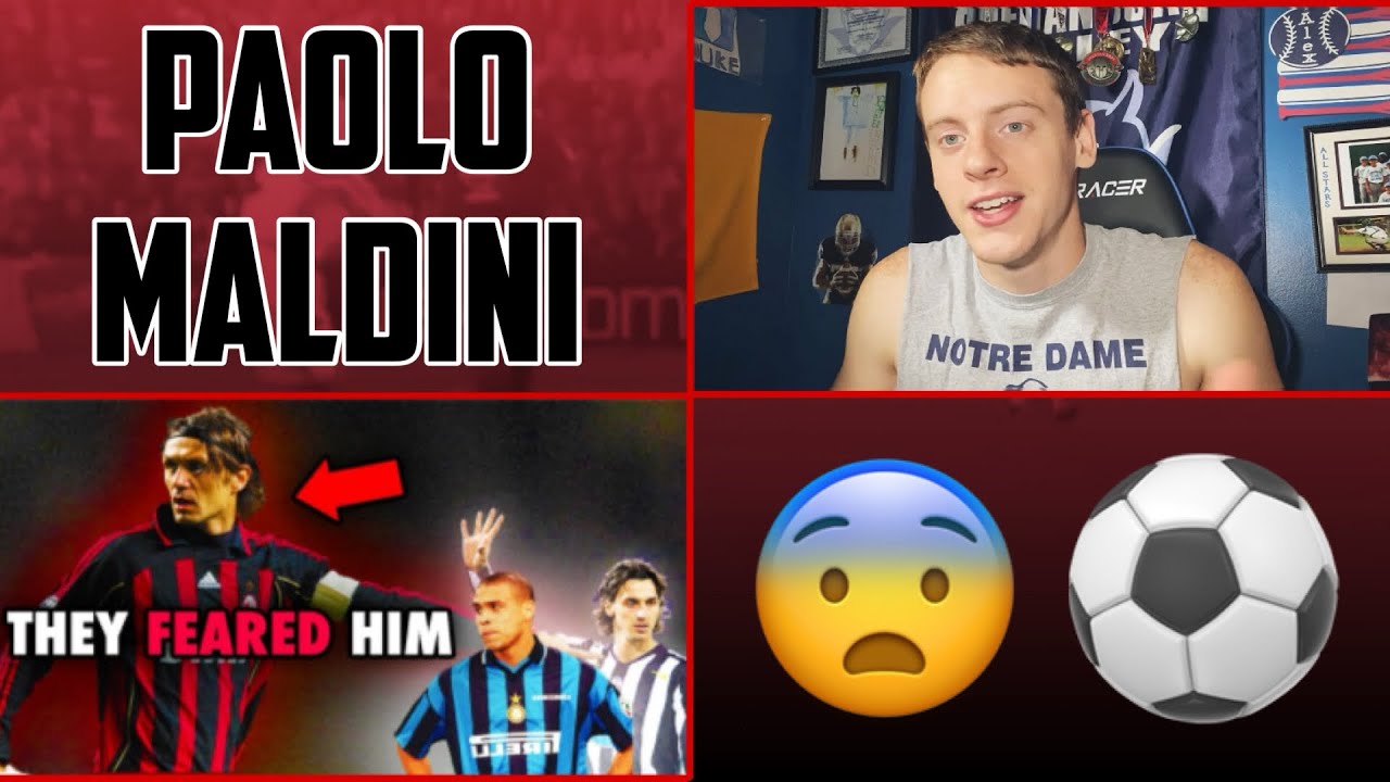 American Reacts to “The Most FEARED Defender in History: Paolo Maldini” | Soccer Reaction