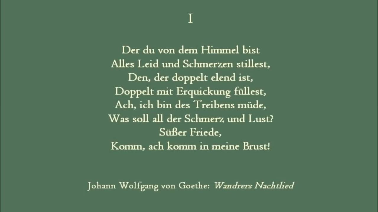 Drei Lieder nach Gedichten von Goethe und Trakl