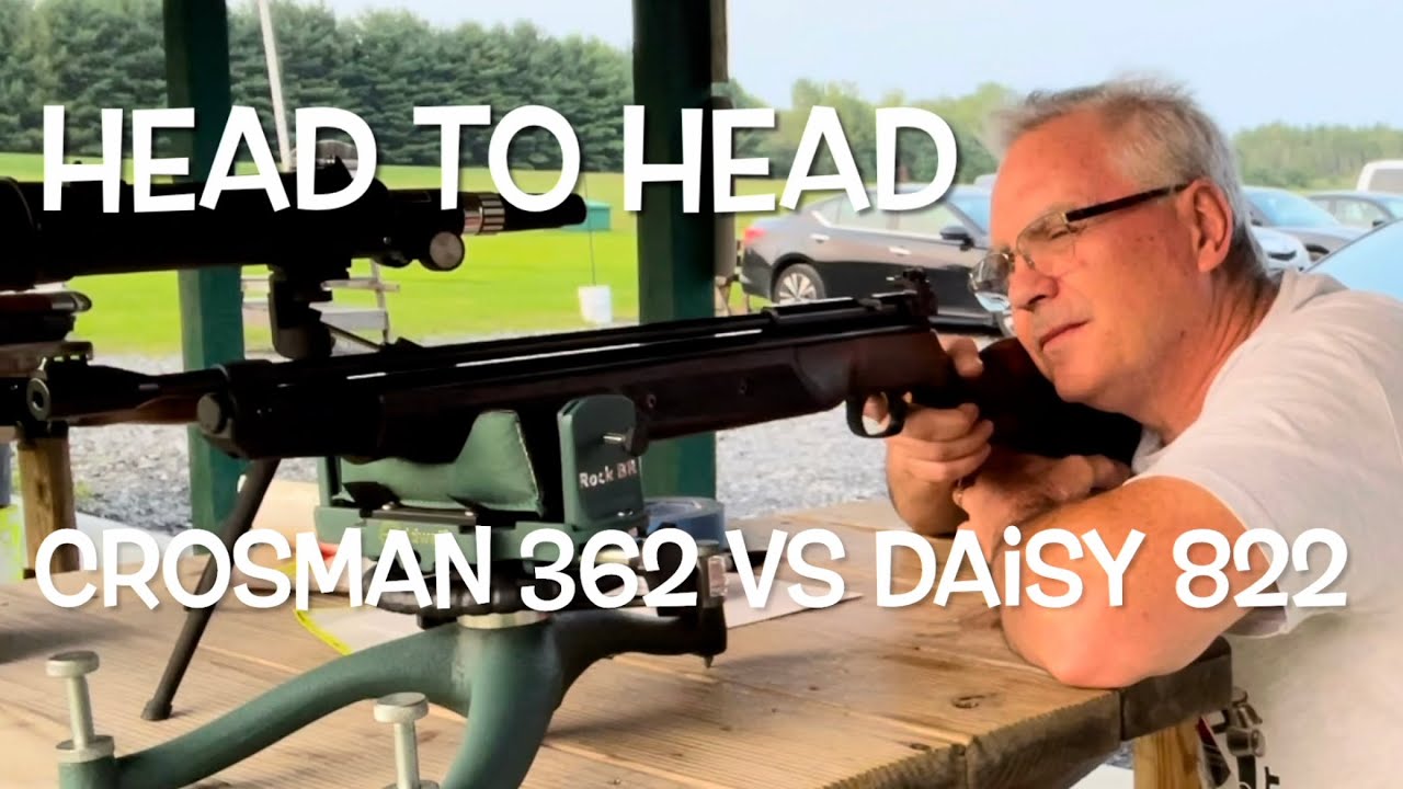 Head to head challenge Crosman 362 anniversary vs Daisy 822 22 caliber multi pumps FTW
