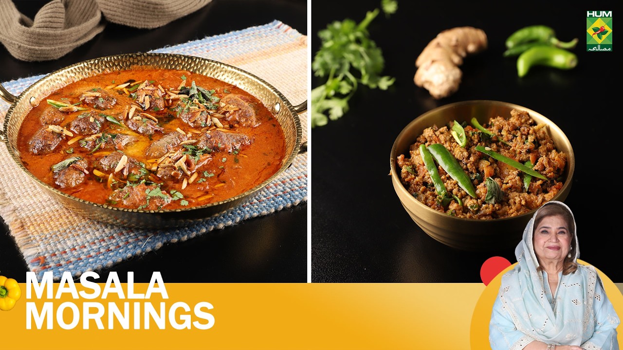 Lebanese Kabab Karahi & Roasted Tomato Qeema Handi | Shireen Anwar | Masala Mornings | 6 Feb 26