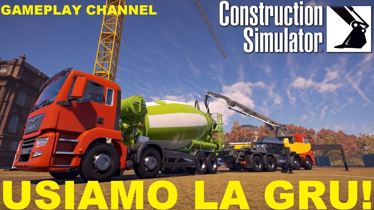 USIAMO UNA GRU! 👷 | Construction Simulator | Full HD ITA