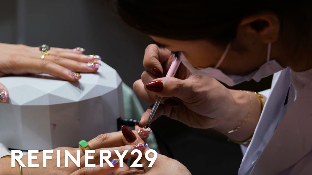 I Tried A 3-Hour Japanese Manicure | Beauty With Mi | Refinery29