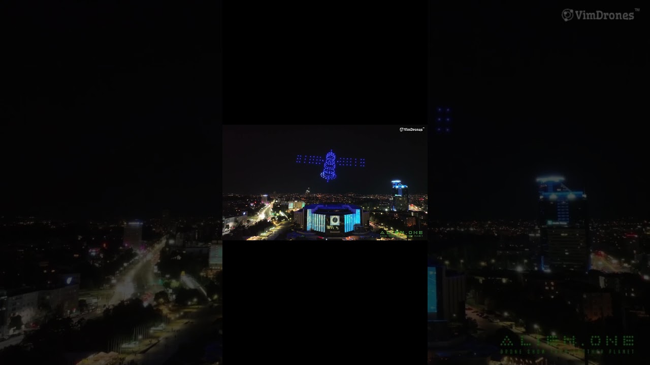 CLIMATE CHANGE IS HERE! #dronelightshow #droneshow #climatechange