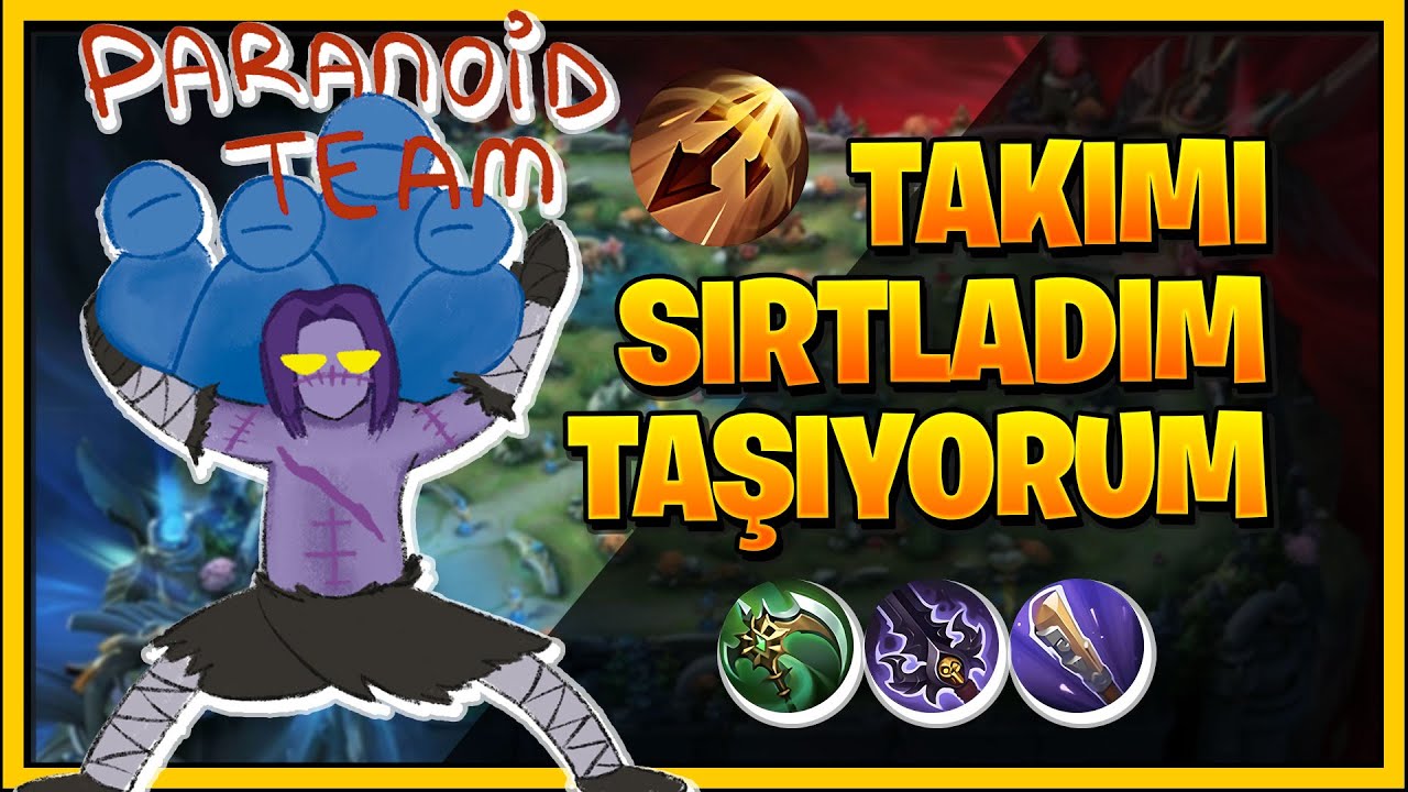 MOSKOV TAKIMI SIRTINA ALDI TAŞIYOR - Mobile Legends