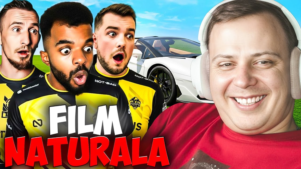 NITRO OGLĄDA FILM NATURALA *MECZ POMPATEAM*