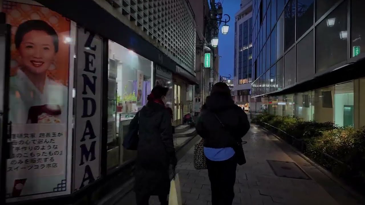 Tokyo POV evening walk / Jiyūgaoka neighborhood | (4K)