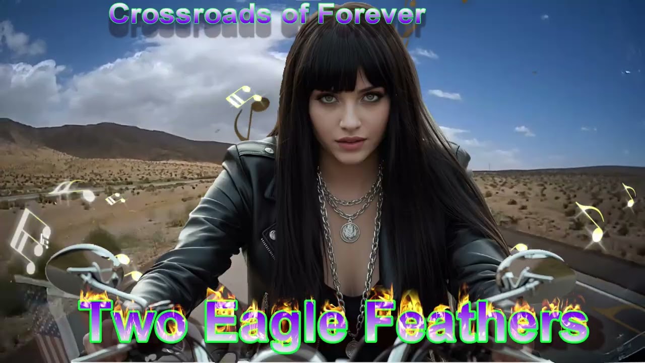 Two Eagle Feathers - Crossroads of Forever #dance #love #music #poprock #popmusic