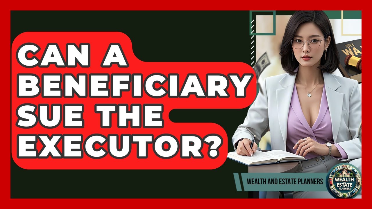 Can A Beneficiary Sue The Executor? - Wealth and Estate Planners