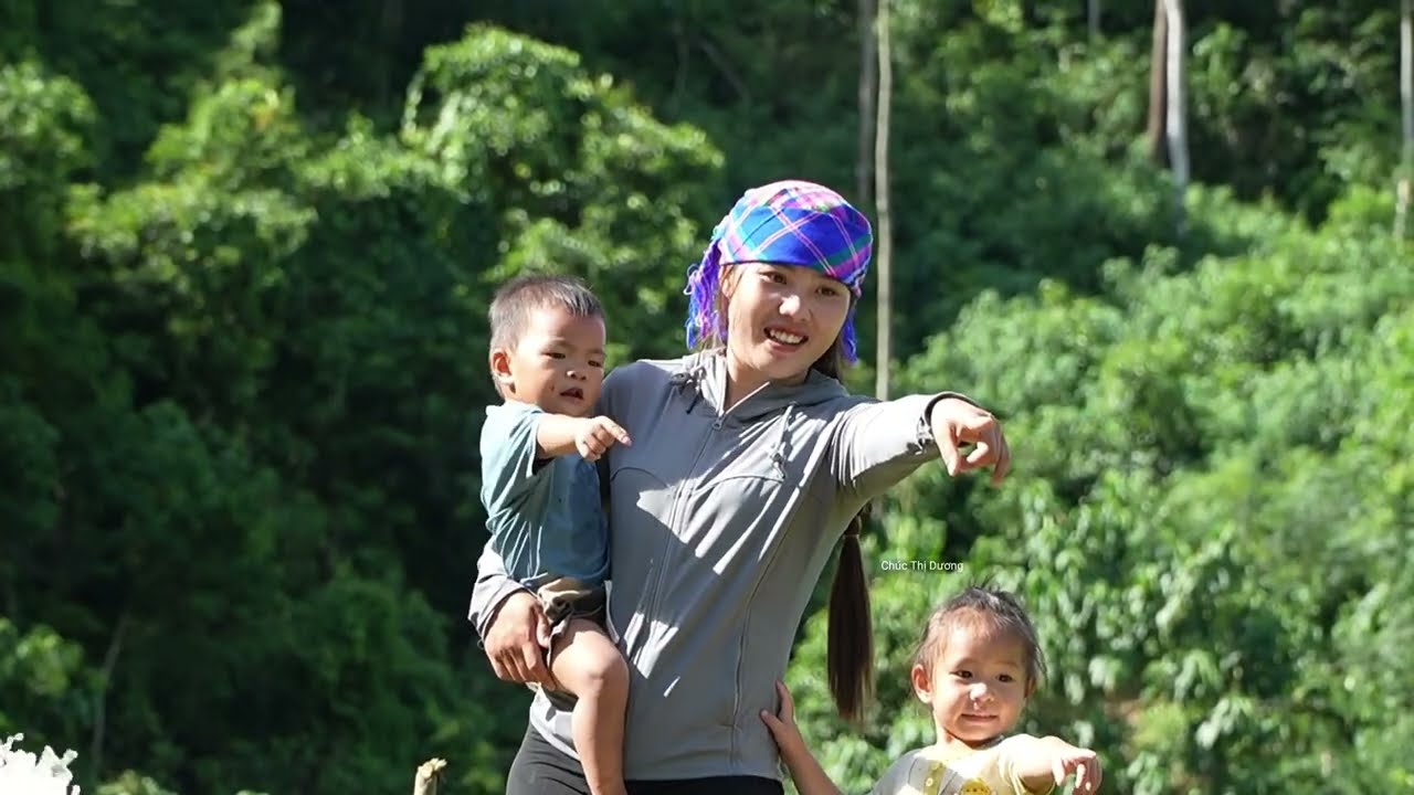 Harvest Giant Fish pond on Hot Summer days to Sell - Cook Fish Porridge for little daughter