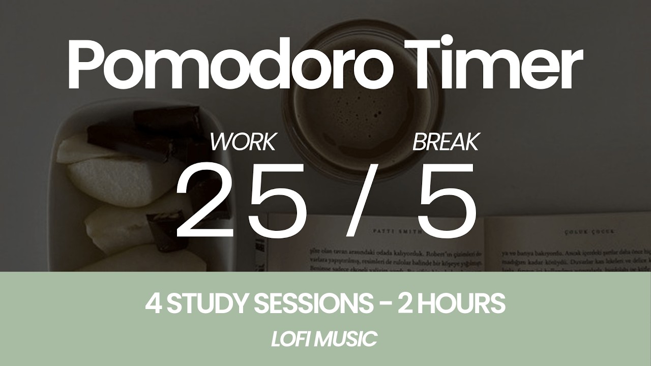 POV: You're building a future in silence, one study session at a time | Pomodoro Timer | Lofi 25/5