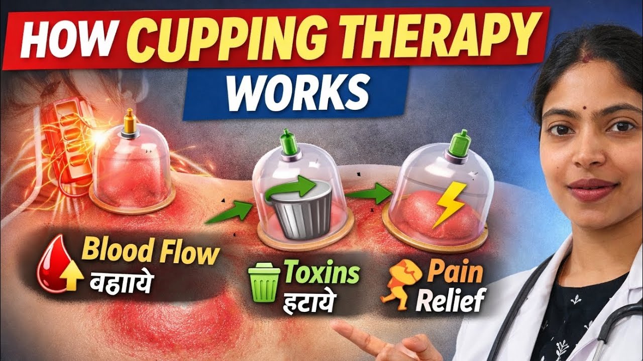 Cupping Therapy ka Complete Process | Step-by-Step Procedure + Science (Hindi)