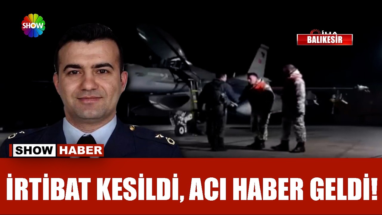 Balıkesir’de F-16 savaş uçağı düştü!