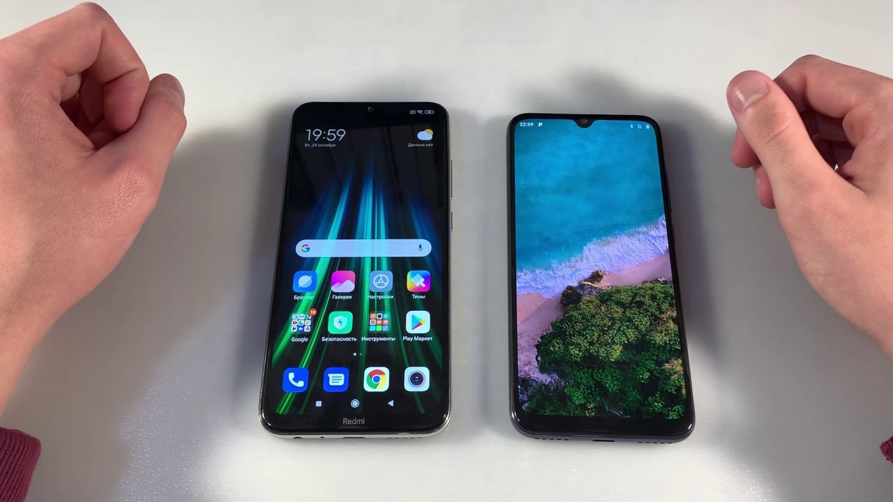 XIaomi Redmi Note 8 vs Xiaomi Mi A3