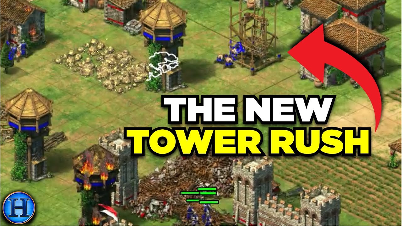This New Tower Rush Strategy Has Potential | AoE2