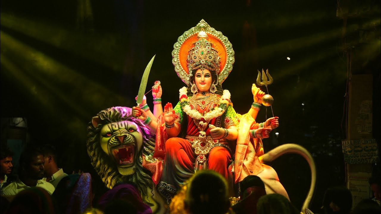 All Friends Youth Durga Mata Aagman 2025 | Devi  Navaratri 2025 | Dussera | Badangpet 