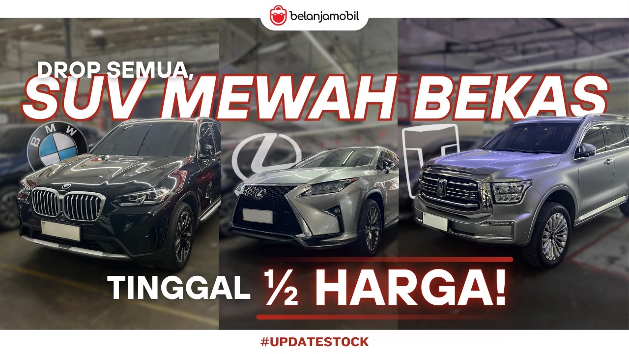 KAGET HARGA GWM TANK BEKAS SEMURAH INI?! BMW, Mercy & GWM Seharga Fortuner!