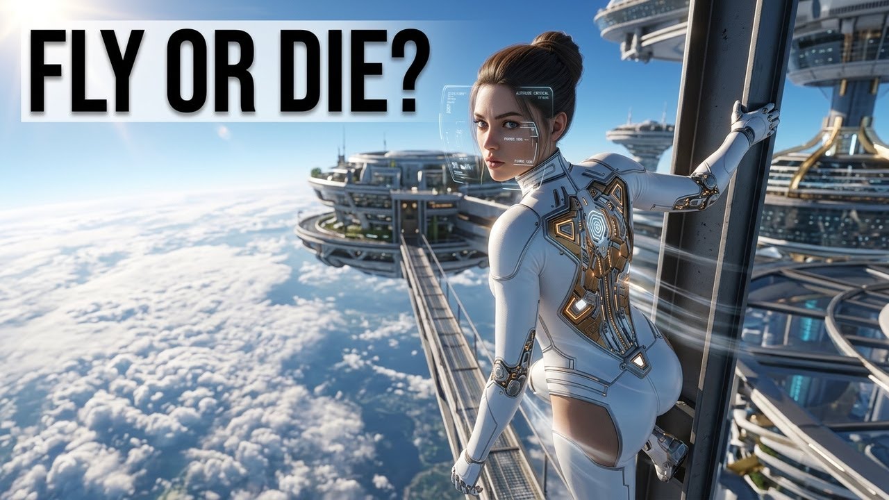Future Earth 2200: Flying Cities, AI Society & Daily Life in the Next Century | 4K