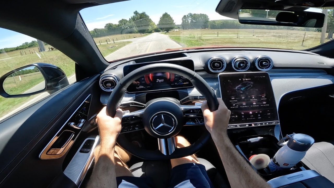 2024 Mercedes Benz CLE450 Coupe: POV Drive, Impressions and ASMR