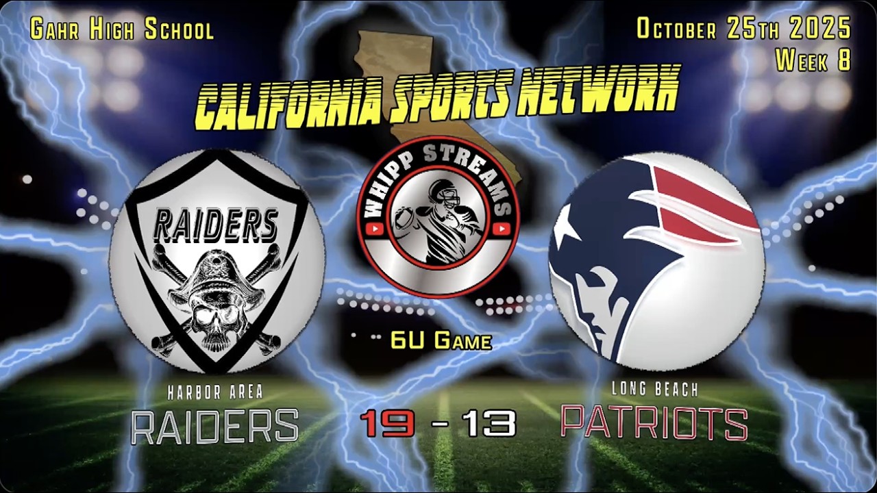 6U - HA Raiders 19 vs LB Patriots 13
