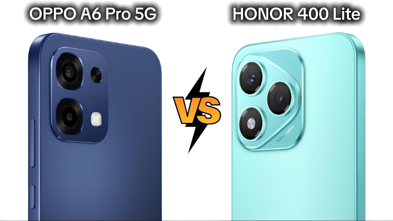 OPPO A6 Pro 5G vs HONOR 400 Lite | Full comparison