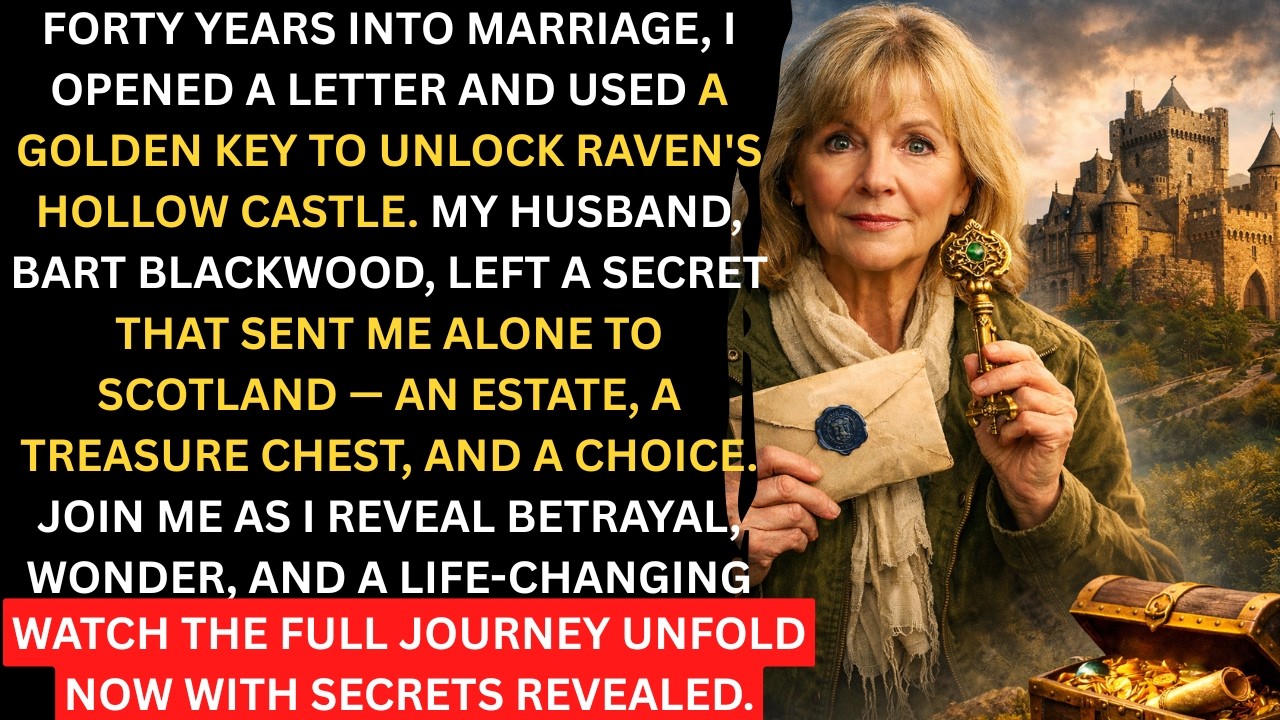 In 1985, My Husband Made a 40-Year Bet… 6 Months After His Death, a Lawyer Handed Me a Castle Key