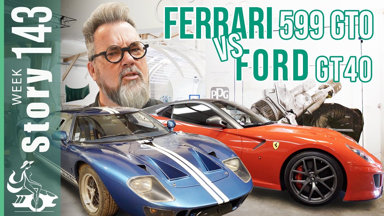 🏁Match FORD GT 40 VS FERRARI 599 GTO !! (WS143)