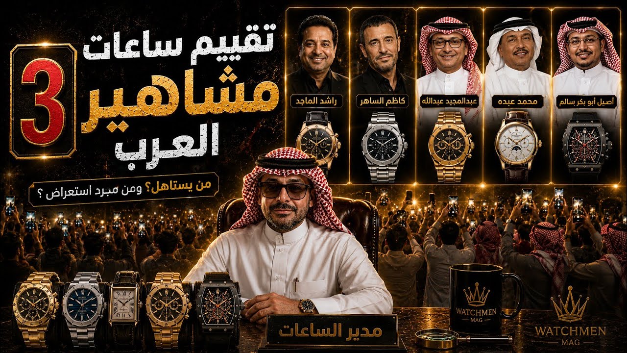 تقييم ساعات مشاهير العرب 3 