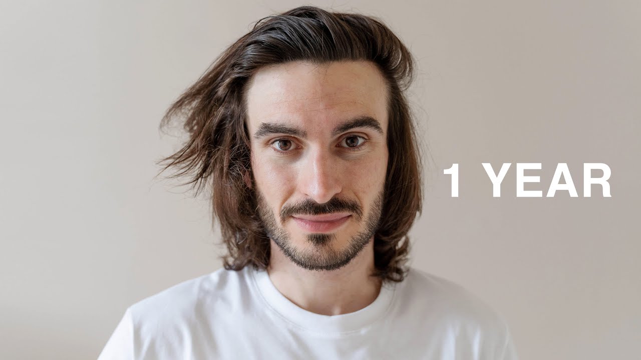 I Had 0 Haircuts For 1 Year |  Men's Hair Growth Journey