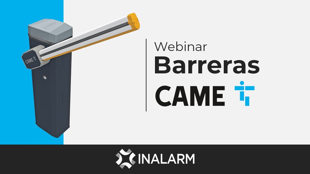 Inalarm - Webinar de Barreras CAME