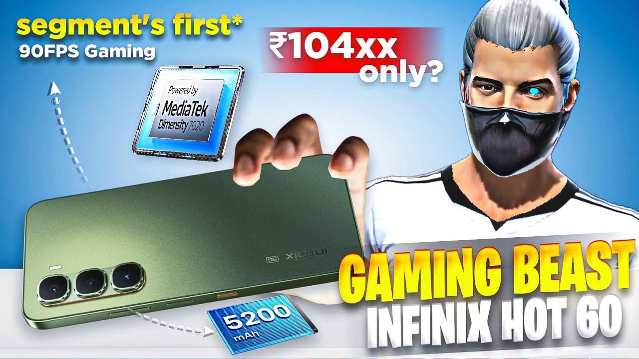 Best Gaming Beast Device Under 10k | Infinix Hot 60 5G Worth it ?