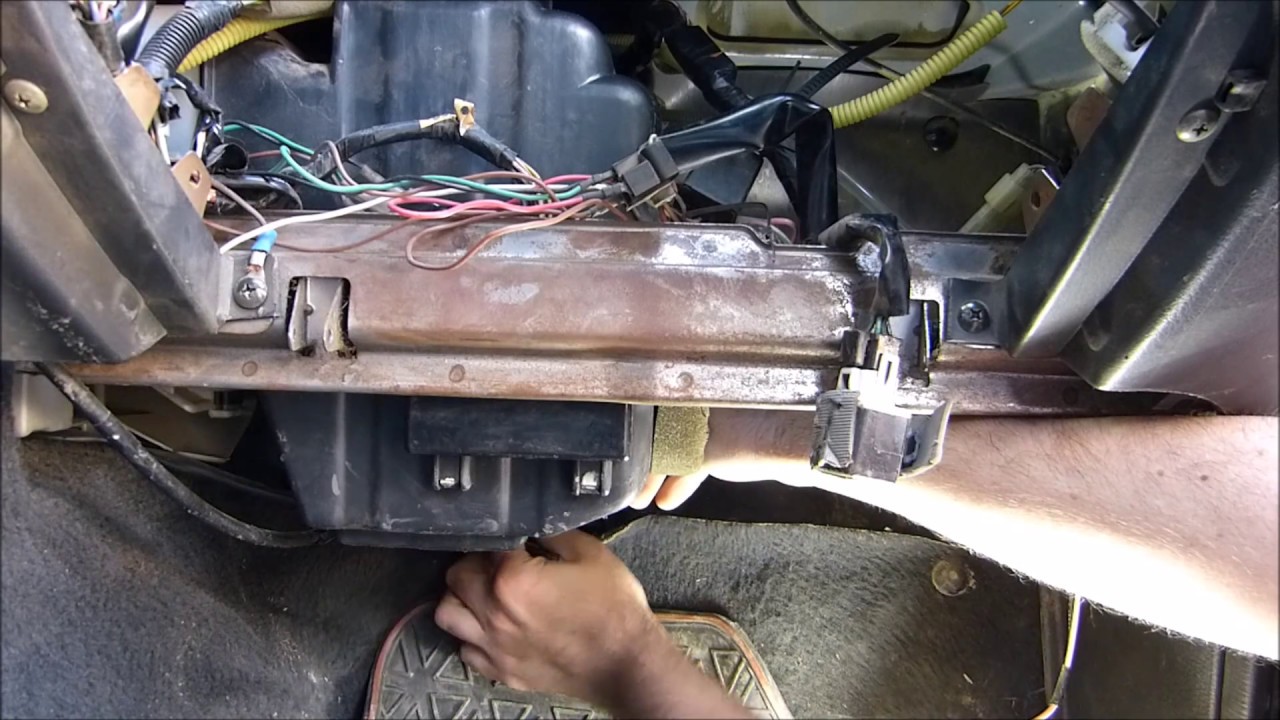 Demontare ventilator aeroterma Suzuki Vitara 1997
