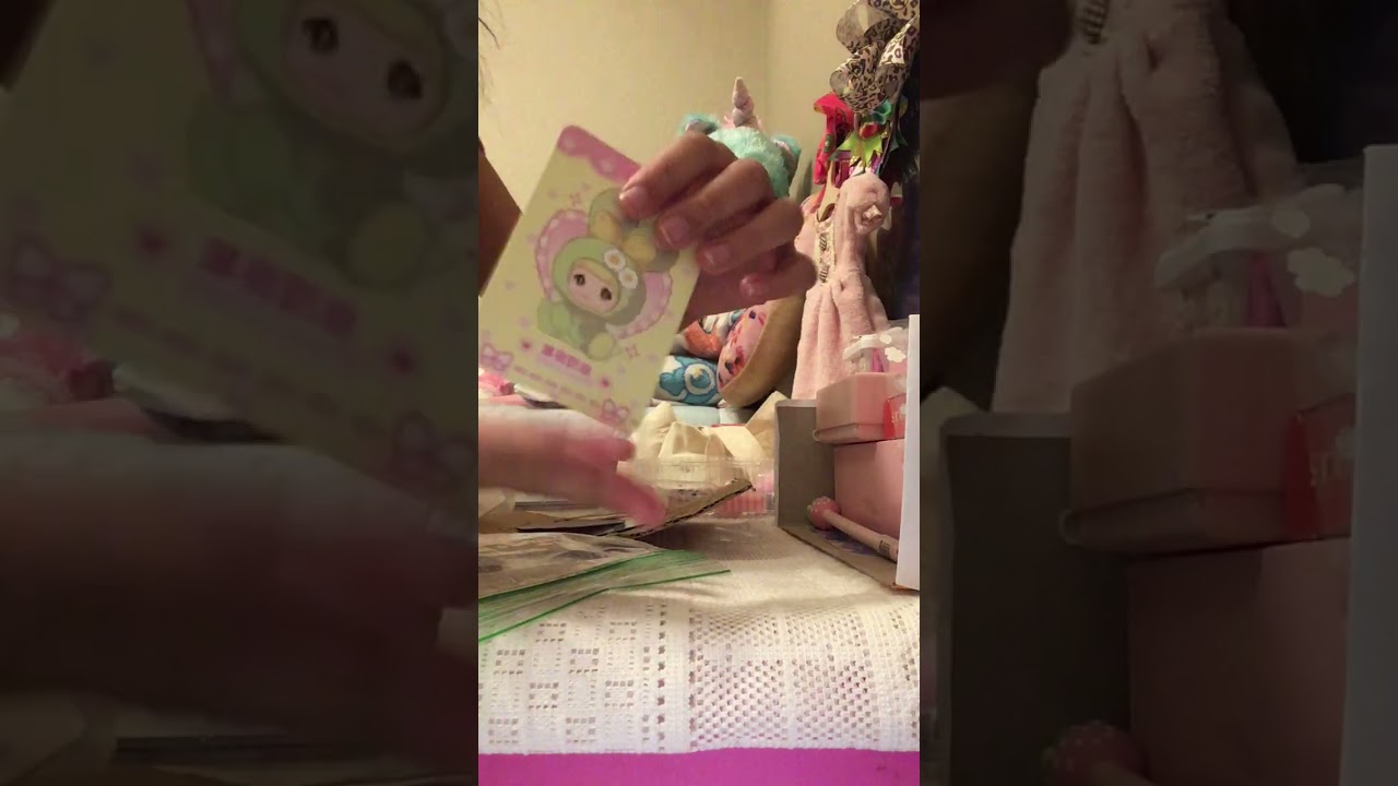 My Photo Card Collection ASMR 🫶🏻💖😻💅👏🍵☕️🌈✨🧋👠🌸🎀