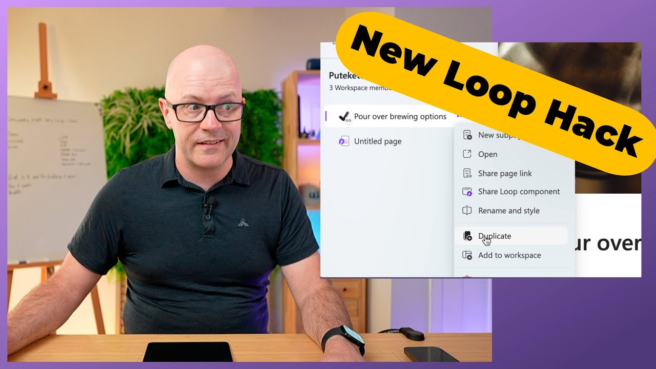 Microsoft Loop Hack: копирование страниц между рабочими областями