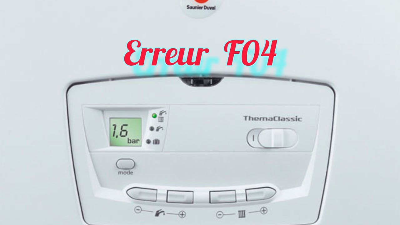 erreur f 04 saunier dinv