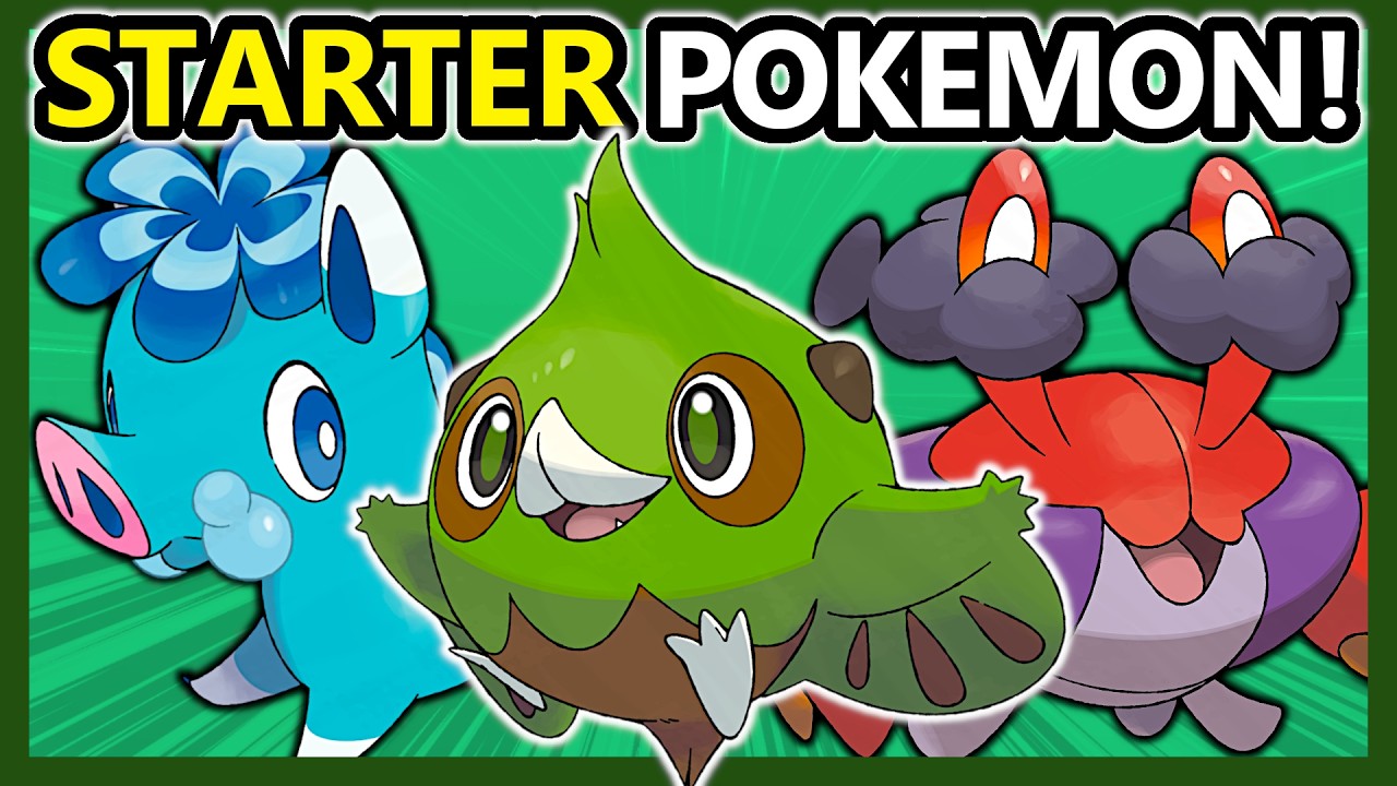 STARTER Pokemon based on the PHILIPPINES!