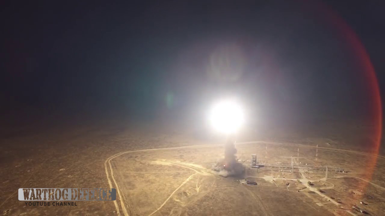 TEST LAUNCH OF THE RS 12M TOPOL ICBM FROM THE KAPUSTIN YAR TEST SITE