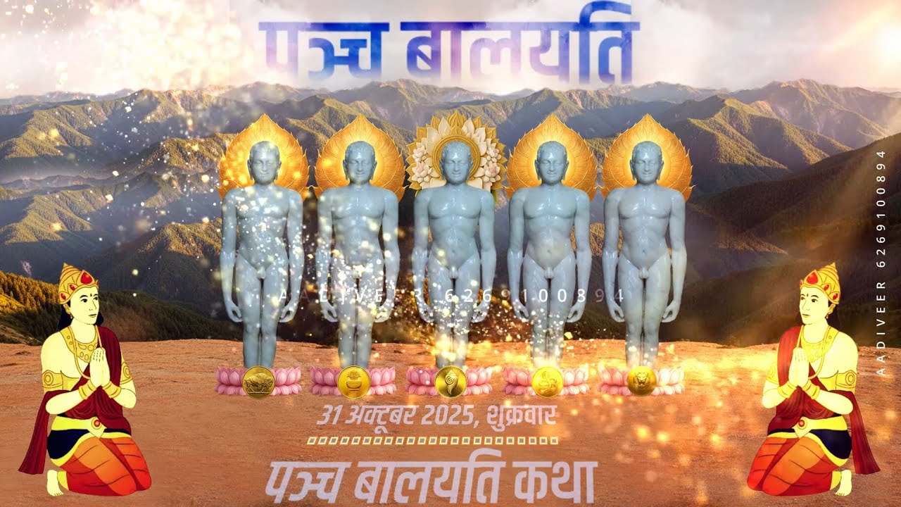 बालयति कथा। पार्श्वनाथ उपसर्ग। वर्धमान कथा। चौबीसी पुराण। 31 अक्टूबर, 2025। डॉ. अभिषेक, डॉ. आशीष जैन