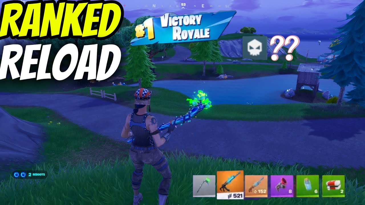 Fortnite Reload |  High Kill Solo Ranked Win (Fortnite Chapter 7)