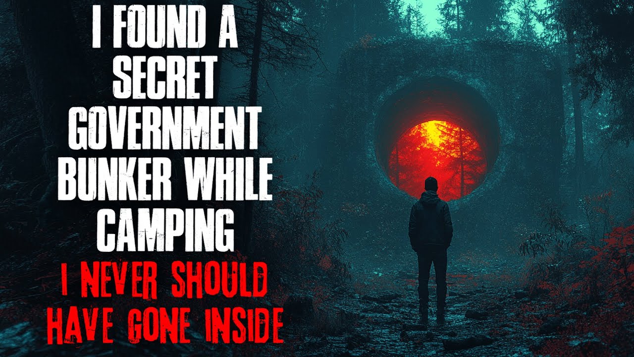 I Found A SECRET Government Bunker While Camping. I Should Have Never Gone Inside.
