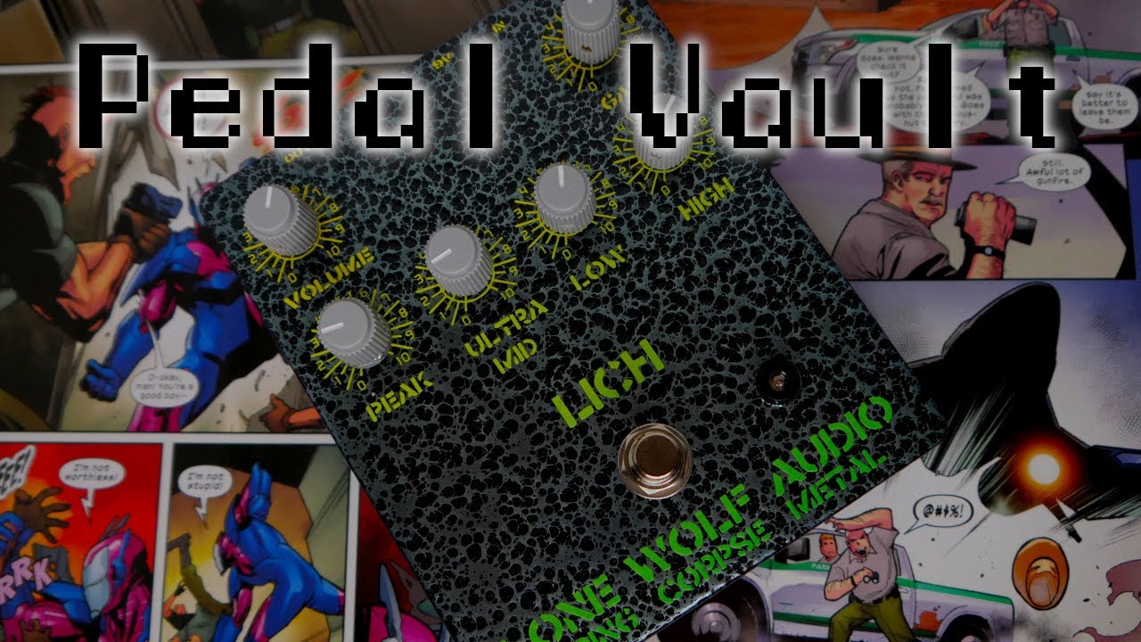 Улучшенный Ampeg VH-140C? - Lone Wolf Audio / Void Manufacturing Lich Preamp/Distortion (Pedal Va...