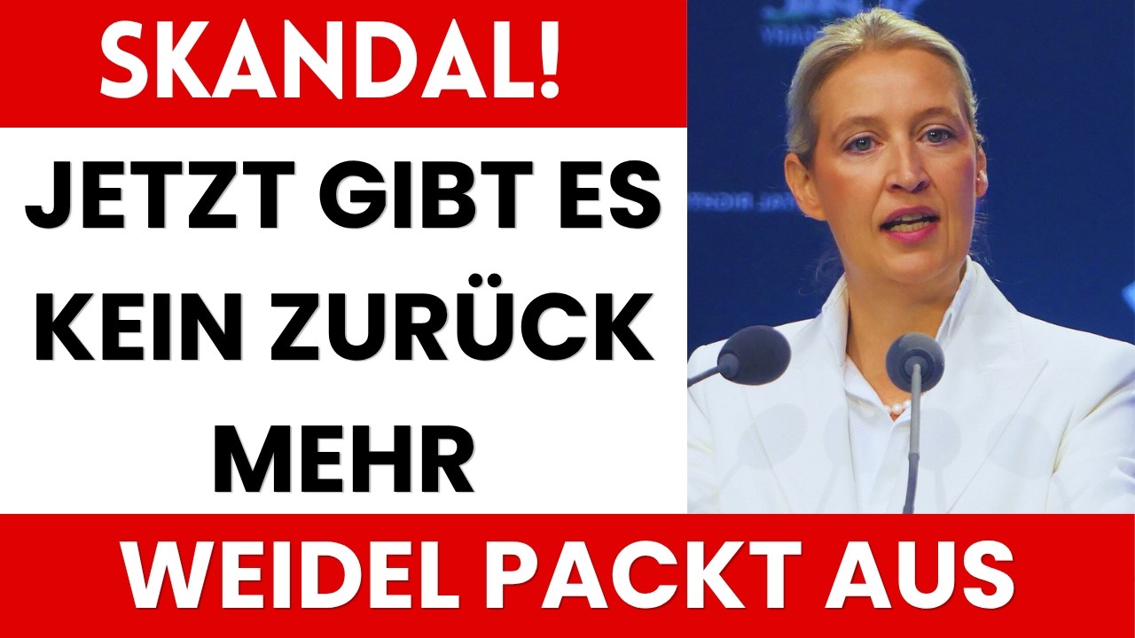 Merz in Panik: Weidel packt aus und bringt eine neue exklusive Enth&uuml;llung ans Licht! 💥