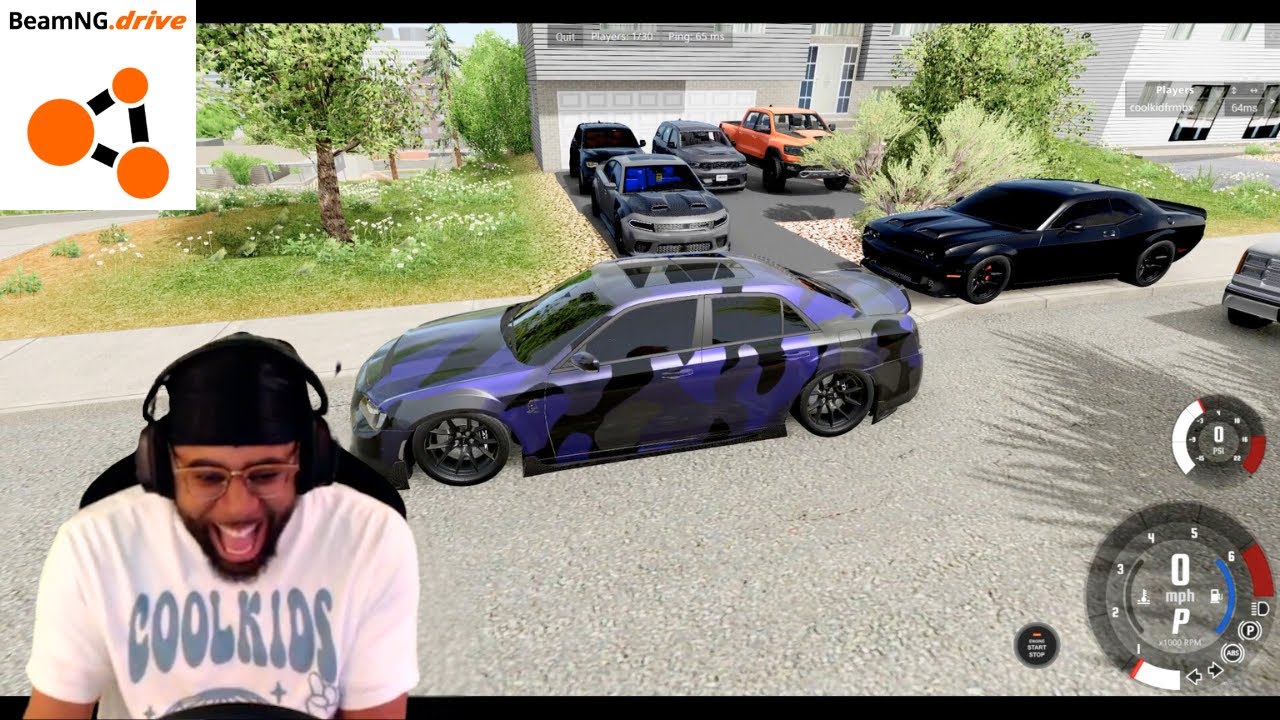 Driving EVERY HELLCAT EVER in BeamNG.Drive lmaooo