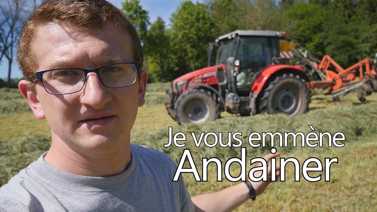 Je vous emmène Andainer / Massey Ferguson 5613 + Fella [Panasonic GH4 + GoPro]