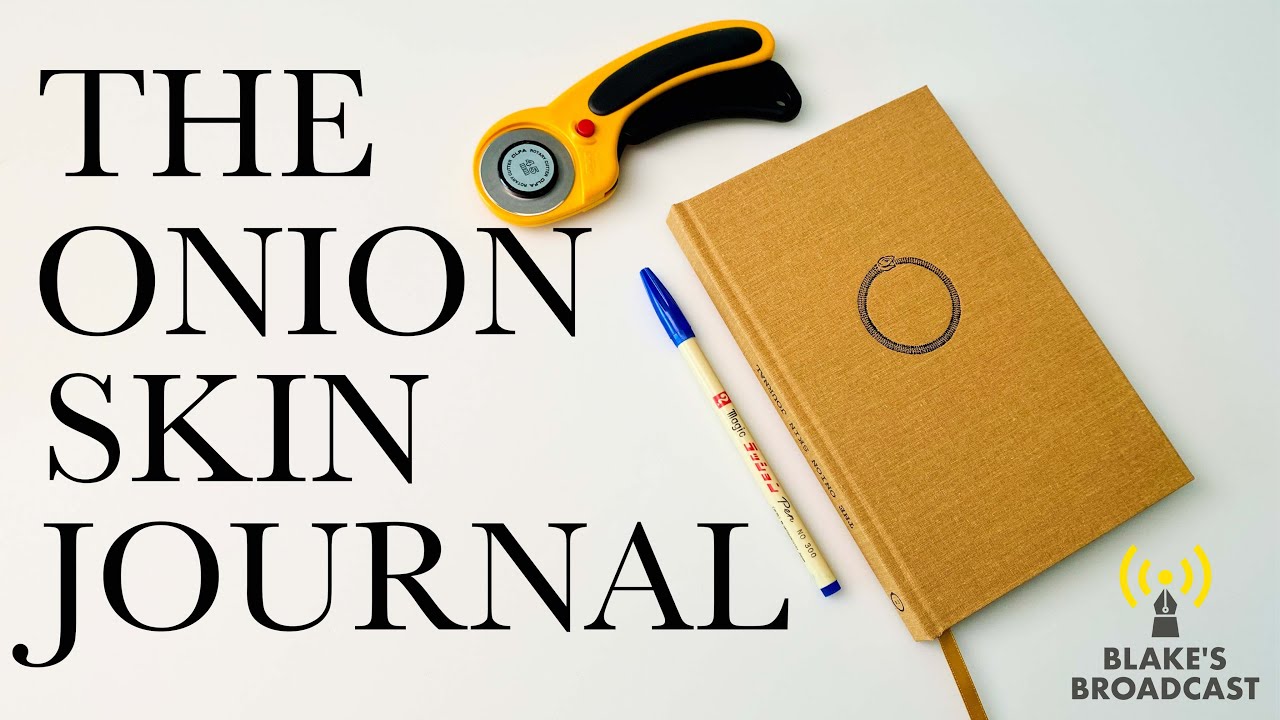 The Onion Skin Journal by Remy Road Notebook Review | Better than Tomoe River?