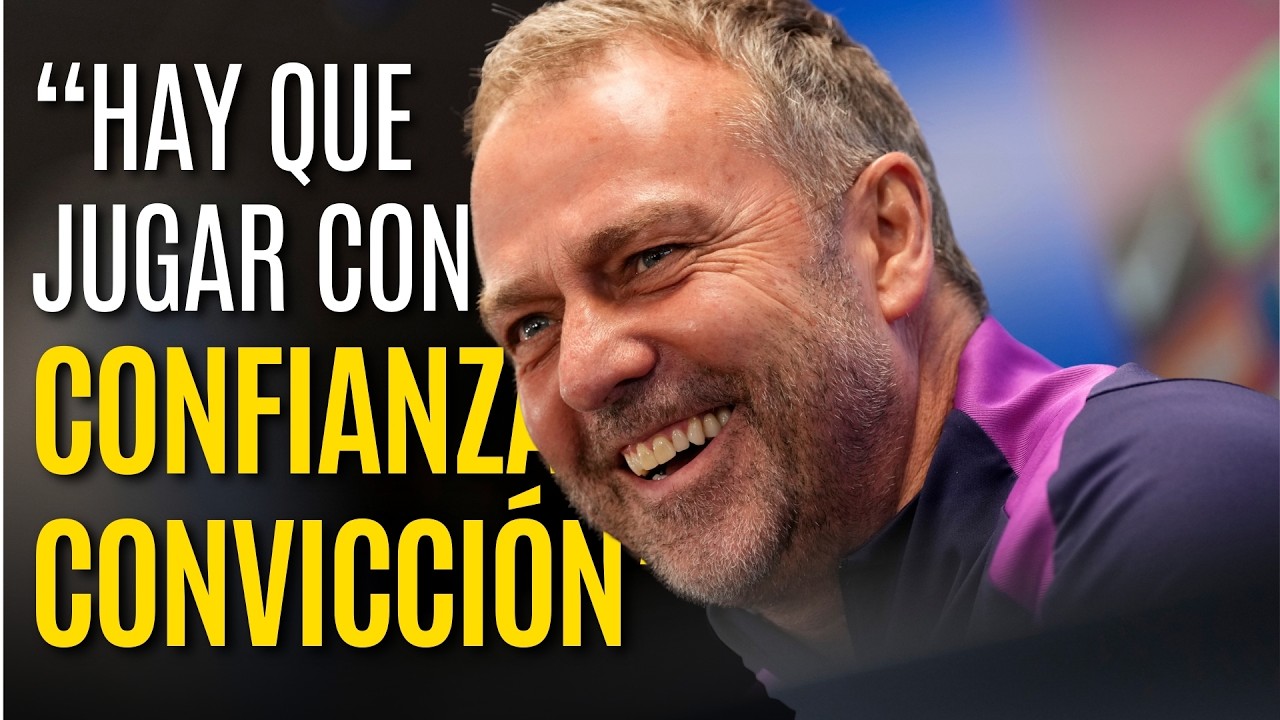 😄🔴🔵 FLICK feliz con GAVI: “Ha sido fácil contar con él”