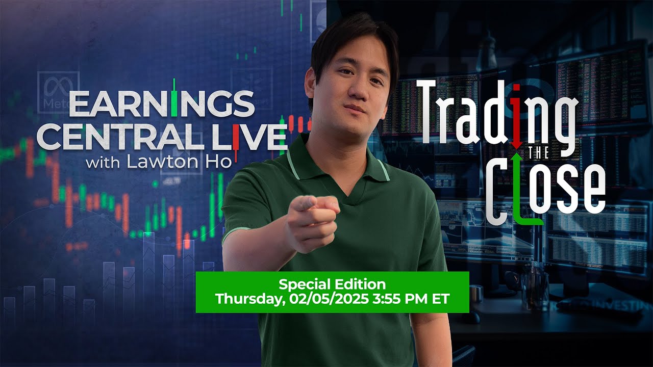 Earnings Central Live + Trading the Close | 🎬 - AMZN, RBLX, FTNT