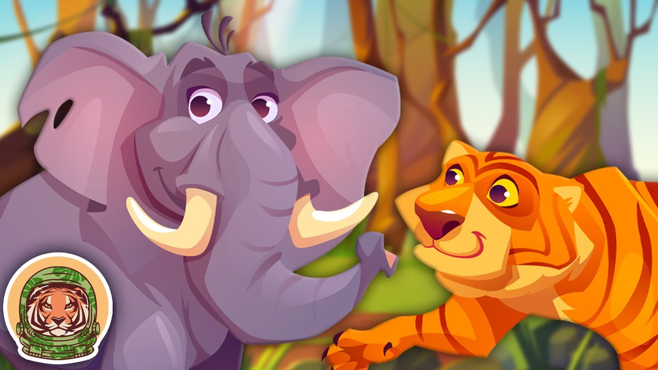 Learn About Really BIG Animals! | Animal Songs For Kids | KLT WILD
