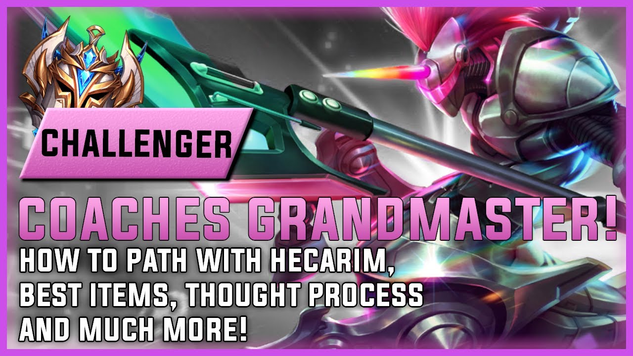 MeLeBron | Challenger MeLeBron Coaches GRANDMASTER! pt.2 (Hecarim)