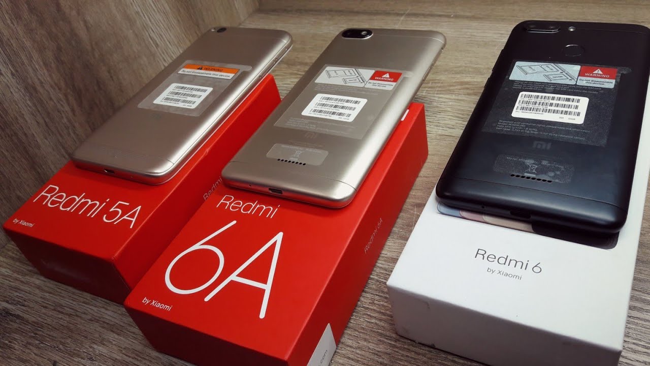 Redmi 5a vs Redmi 6a vs Redmi 6 - Which Should You Buy ?